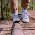 Balanceren op een balk